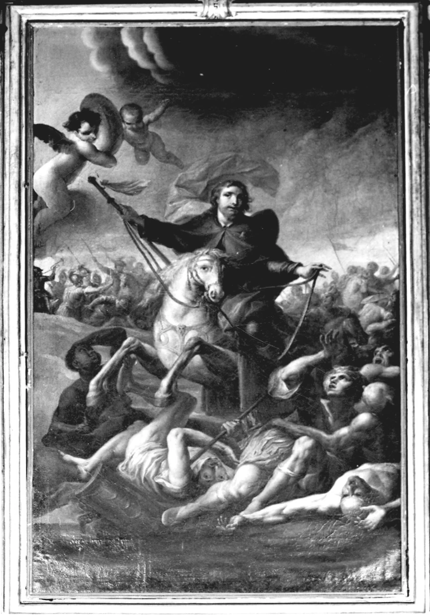 Apparizione di San Giacomo il Maggiore nella battaglia di Clavio - Gavi Alessandria